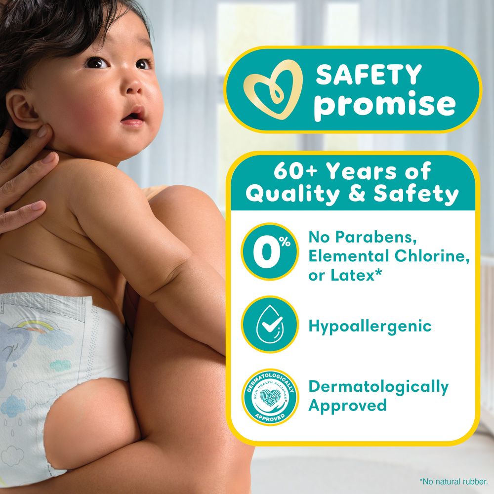 New - Pampers Swaddlers Sensitive Disposable Diapers - Size 5 - 104ct