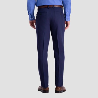 New - Haggar H26 Men's Mid Rise Slim Fit Full Suit Pants Lightweight Haggar H26Bullseye Deals