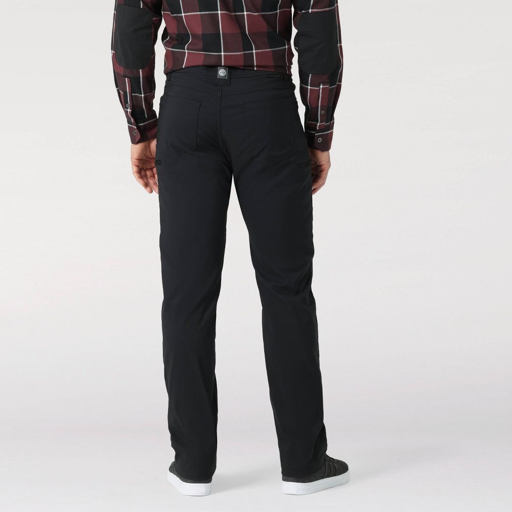 New - Wrangler Men's Straight Fit Full Performance Pants UPF 50 Moisture Wicking WranglerBullseye Deals