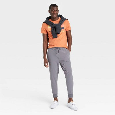 New - Goodfellow & Co Men's Tapered Ankle Slim Jogger Pants UPF 50+ Wrinkle-Resistant Goodfellow & CoBullseye Deals