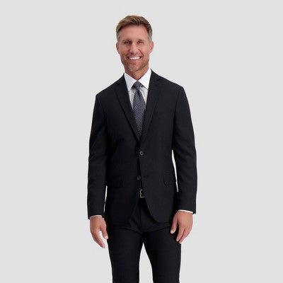 Haggar H26 Men's Button Up Slim-Fit Suit Jacket Formal Slim Fit Haggar H26Bullseye Deals