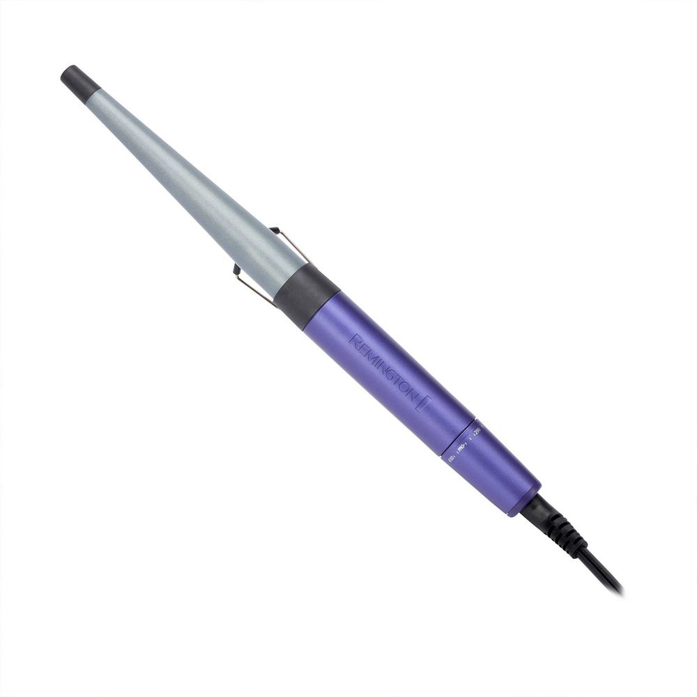 New - Remington Gloss Tapered Curling Wand - 0.5"-1.5"