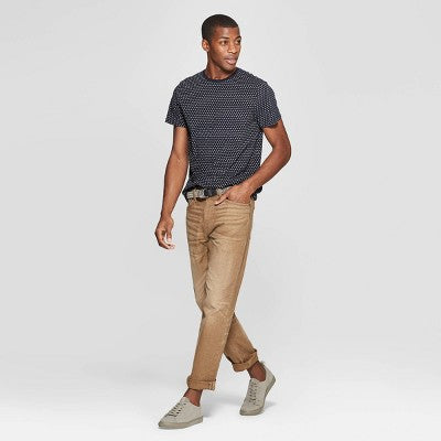 Goodfellow & Co Men's Mid Rise Straight Fit Leg Below Knee Jeans Midweight Goodfellow & CoBullseye Deals