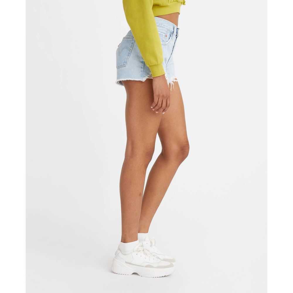 New - Levi's Women's High Rise Denim Jean Shorts Regular Fit 3