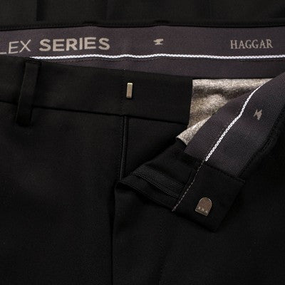 New - Haggar H26 Men's Mid Rise Slim Fit Full Suit Pants Lightweight Haggar H26Bullseye Deals