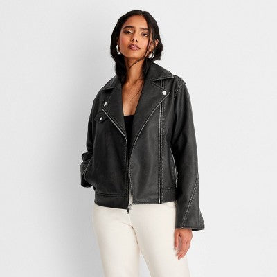 Women's Moto Jacket Universal ThreadBullseye Deals