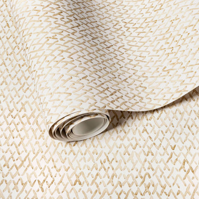 New - Metallic Crosshatch Wallpaper - Threshold™