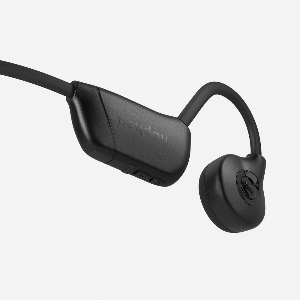 Open Box - Bone Conduction Wireless Headphones Black - heyday™