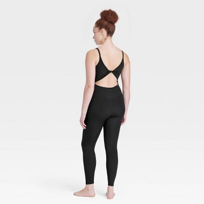 All In Motion Women's Bodysuit Workouts Yoga Active Jumpsuit All In MotionBullseye Deals