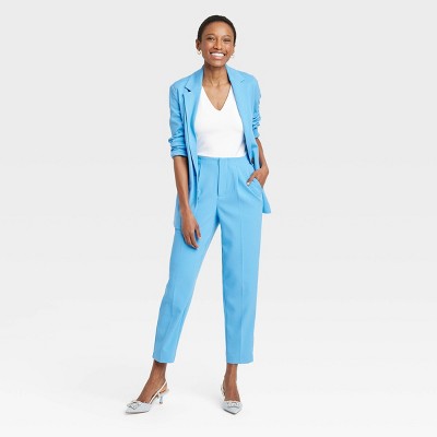 Open Box - A New Day Women's Tapered High Rise Ankle Length Tailored Trousers A New DayBullseye Deals