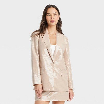 New - Women's Sequin Blazer - A New Day A New DayBullseye Deals