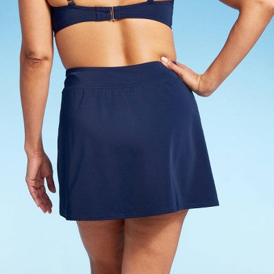 New - Lands' End Women's Tummy Control Swim Skirt Swimwear Skort Bottom UPF 50+ Lands' EndBullseye Deals