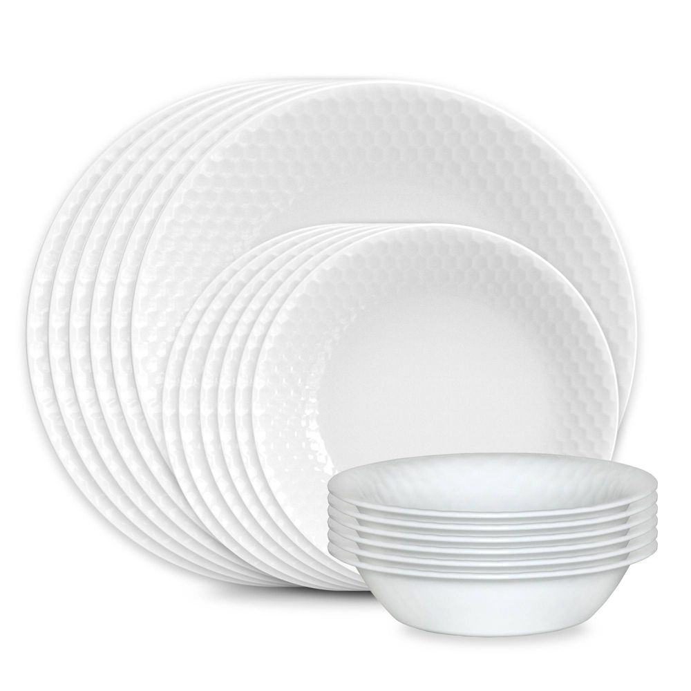 New - Corelle 18pc Honey Bee Dinnerware Set