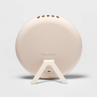 Heyday Round Lightweight Wireless Bluetooth Speaker 16H Playtime 33Ft Range HeydayBullseye Deals