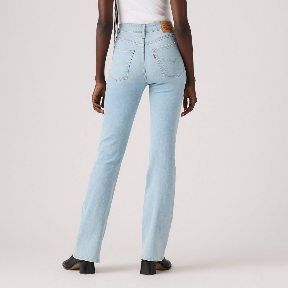 New - Levi's® Women's High-Rise Bootcut Jeans - Sparkle On Stripe 27