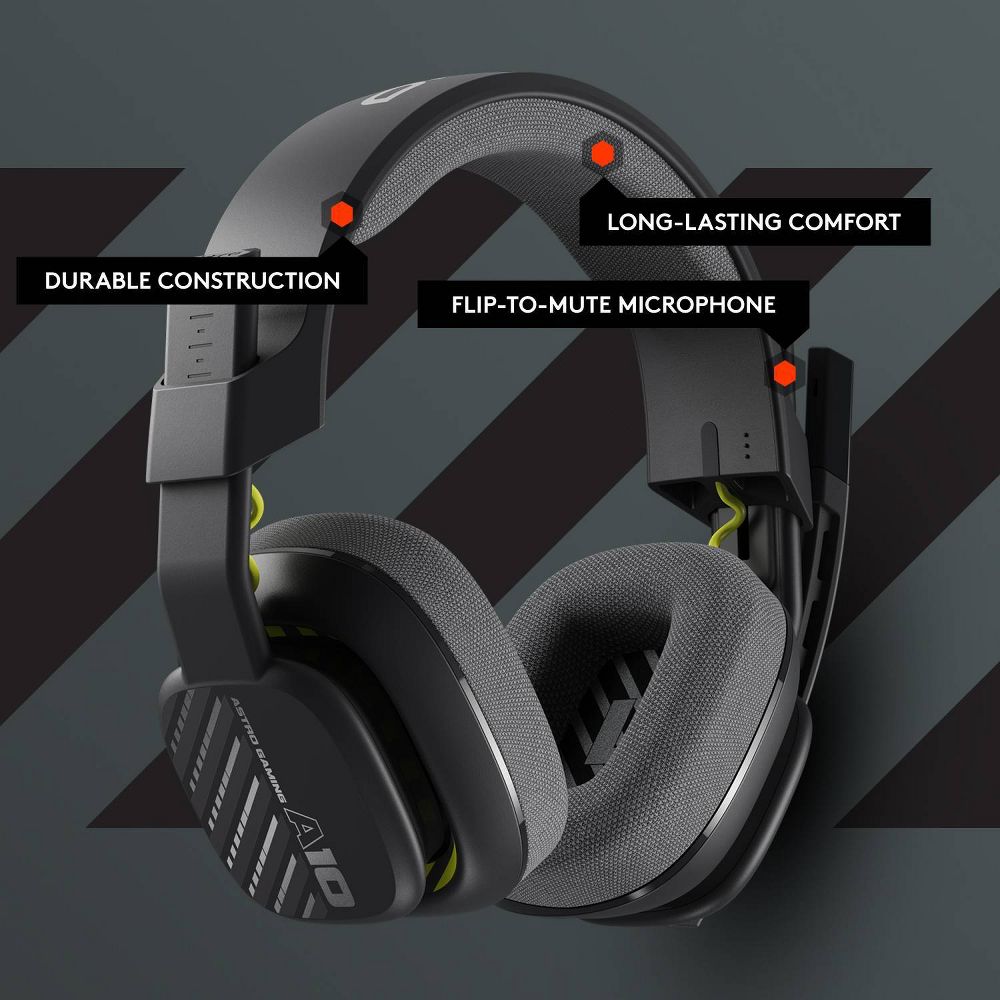 Used - Astro A10 Gen 2 Wired Over-Ear Gaming Headset For Playstation 5 - Black