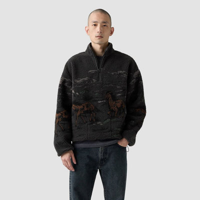 New - Levi's® Men's Idyllwild Popover Sweatshirt - Black XL