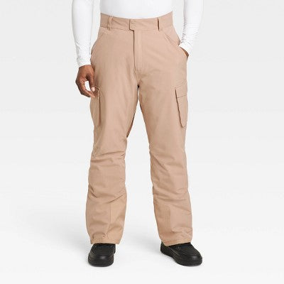 New - All In Motion Men's Relaxed Snow Pants Fit Full Windproof Pants Sport All in MotionBullseye Deals