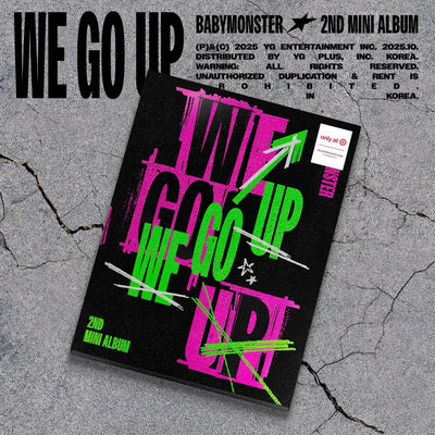 New - BABYMONSTER - WE GO UP (UP Ver.) (Target Exclusive, CD)