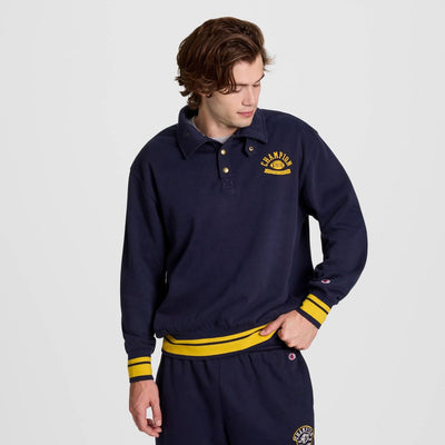 Open Box - Champion Men's Physical Education Sweatshirt - Navy XL