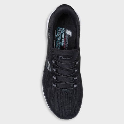 New - S SPORT BY SKECHERS Women's Faux Leather Mesh Slip On Sneakers Memory Foam Vegan S SPORT BY SKECHERSBullseye Deals