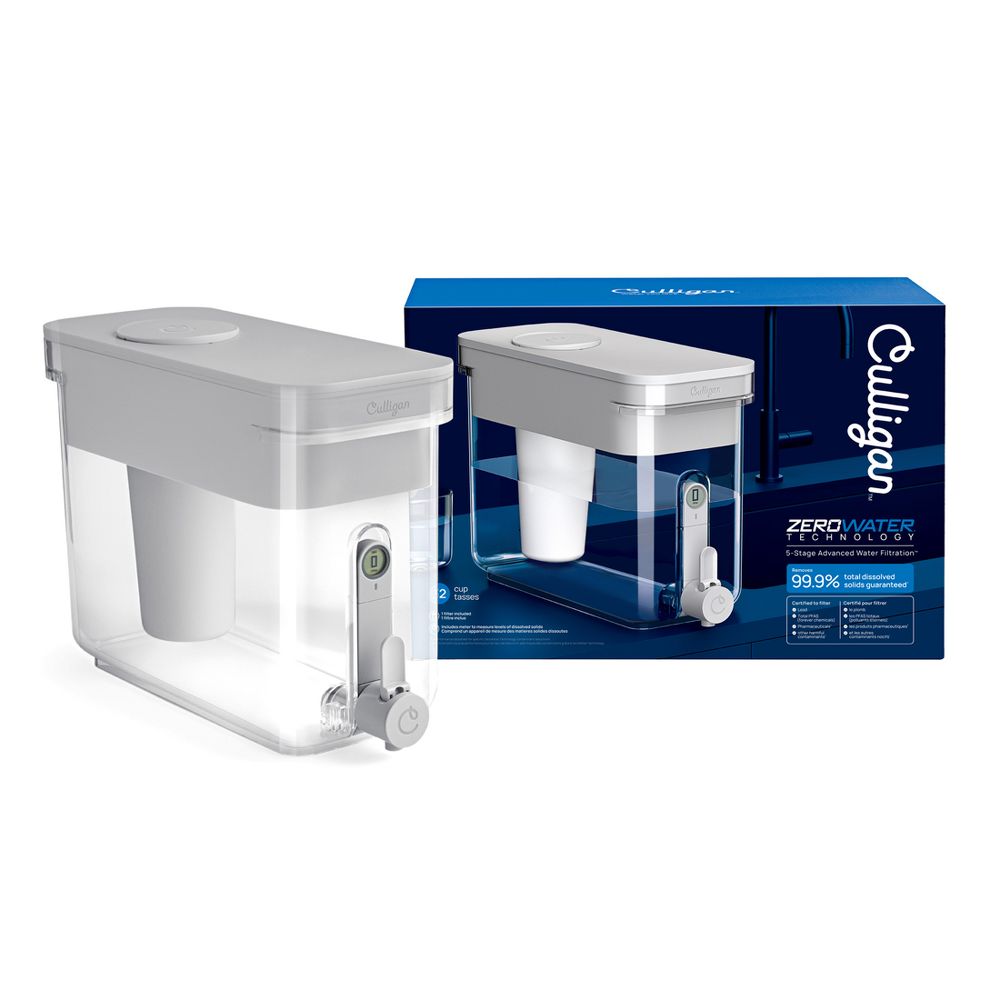 New - Culligan with ZeroWater Technology 32 Cup Dispenser
