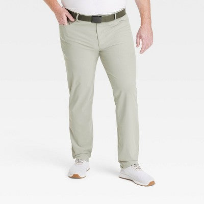 New - All In Motion Men's Big & Tall Golf Slim Pants Quick Dry UPF 50+ All in MotionBullseye Deals