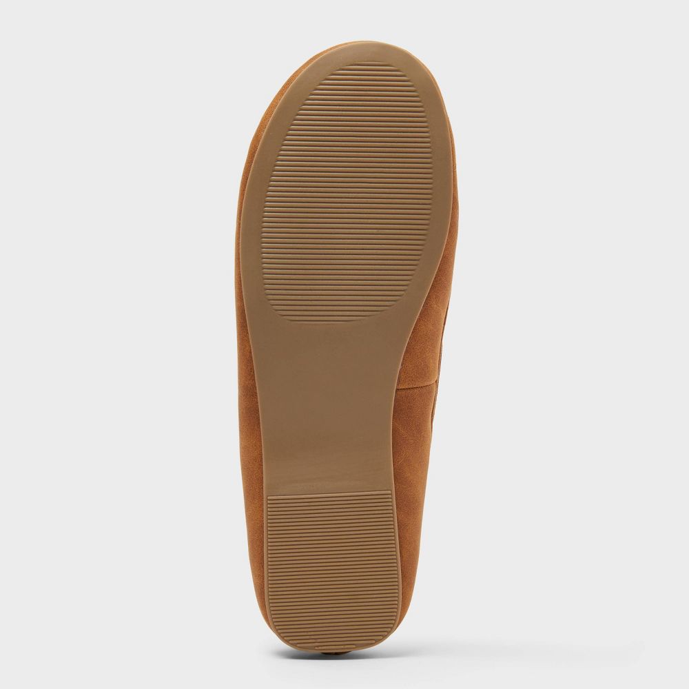 New - Women’s Midge Flats with Memory Foam Insole - Universal Thread™ Chestnut 7