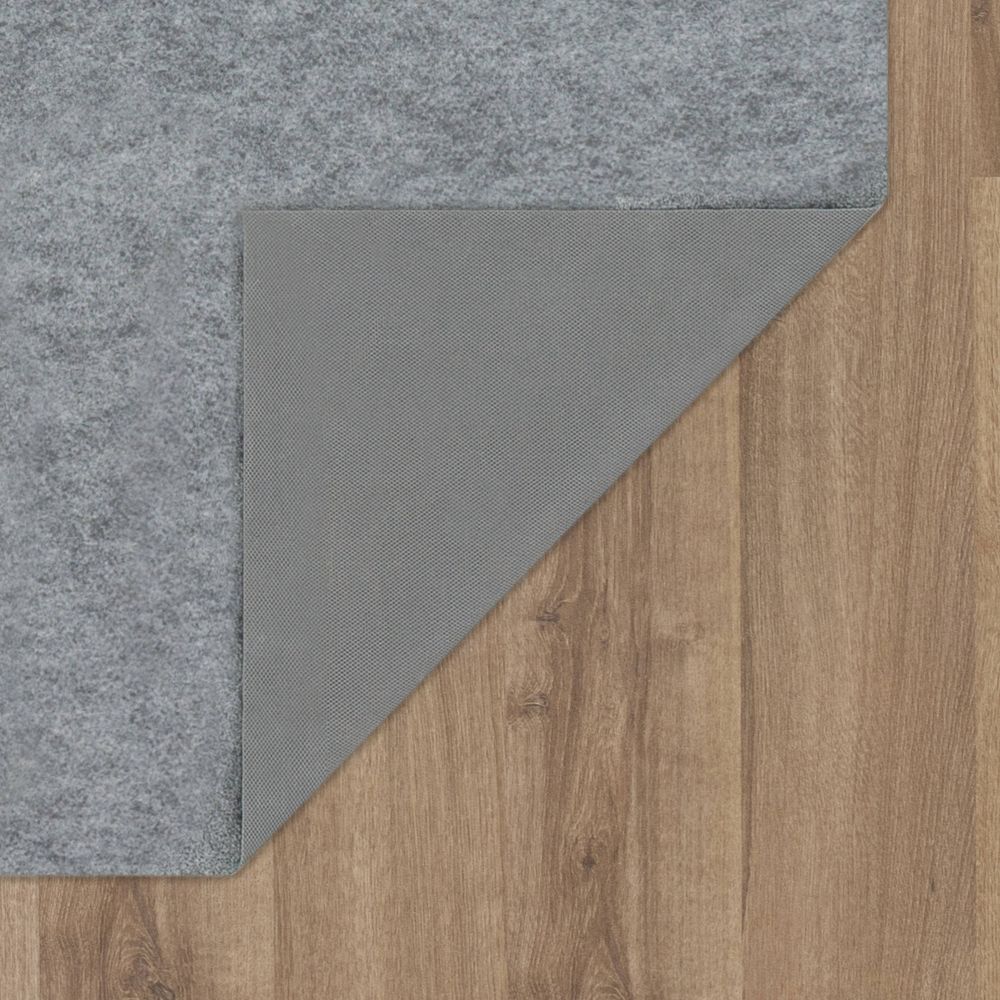 New - Karastan 5'x8' All Purpose Rug Pad Gray: Skid-Resistant Rectangle Carpet Pad, Latex Backing, 96"x60"