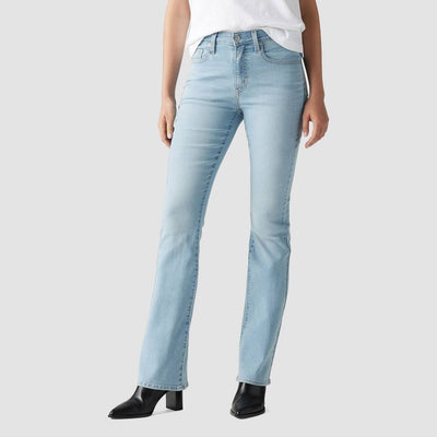 New - Levi's® Women's High-Rise Bootcut Jeans - Eternal Indigo Light 24