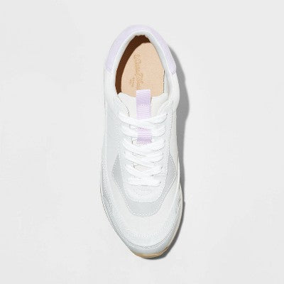 Universal Thread Women's Low Top Lace-Up Sneakers Memory Foam Insole Design Universal ThreadBullseye Deals