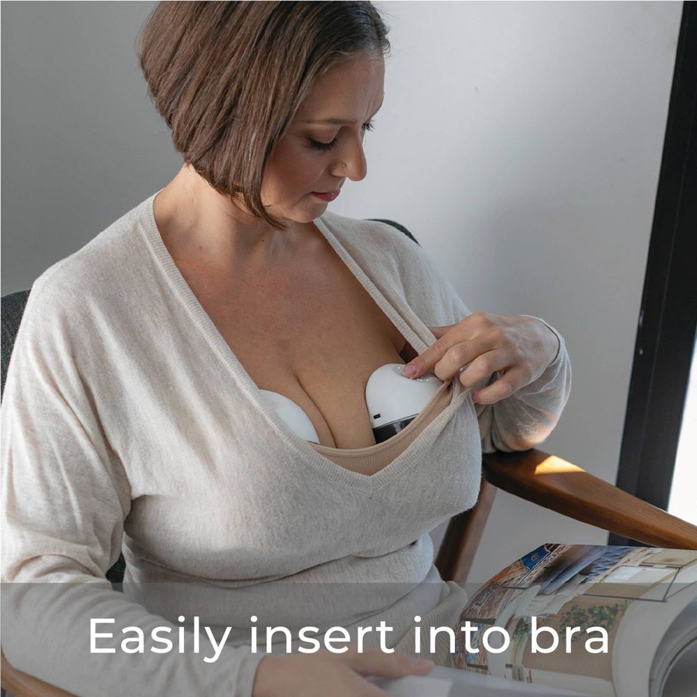 New - Spectra Premier Wearable Electric Breast Pump - Light Gray