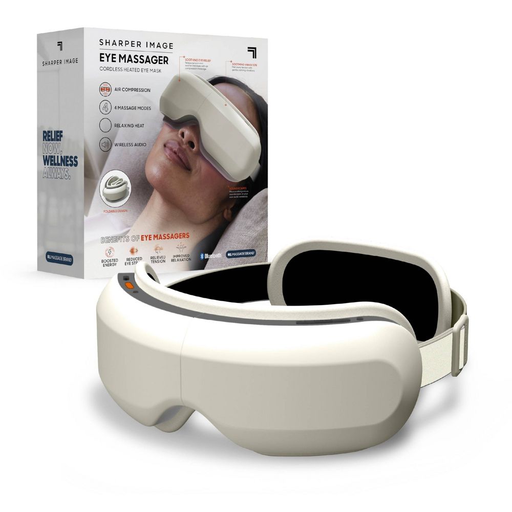 Open Box - Sharper Image Eye Massager and Cordless Heated Eye Mask