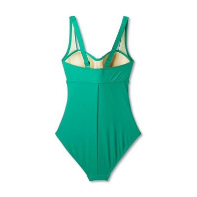 Kona Sol Women's Full Coverage One Piece Swimsuit Tummy Control Kona SolBullseye Deals