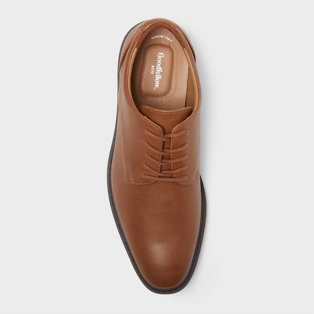 New - Men's Leo Dress Shoes - Goodfellow & Co™ Brown Wide Width 10.5