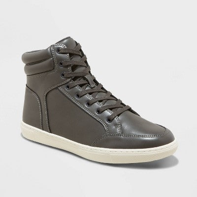Goodfellow & Co Men's High Top Faux Leather Sneakers Boots for Men Goodfellow & CoBullseye Deals
