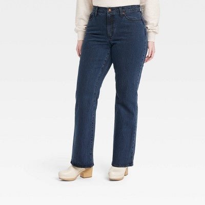 New - Universal Thread Women's Vintage Bootcut Jeans High-Rise Stretchy Universal ThreadBullseye Deals