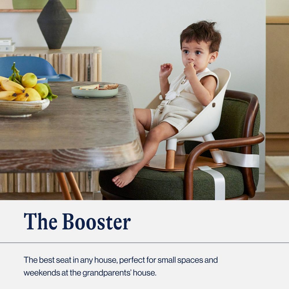 New - Lalo Booster Seat - Coconut
