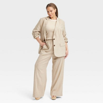 New - A New Day Women's Button Up Spring Blazer Jacket A New DayBullseye Deals