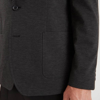 Haggar H26 Men's Tailored Fit Blazer - Heather Haggar H26