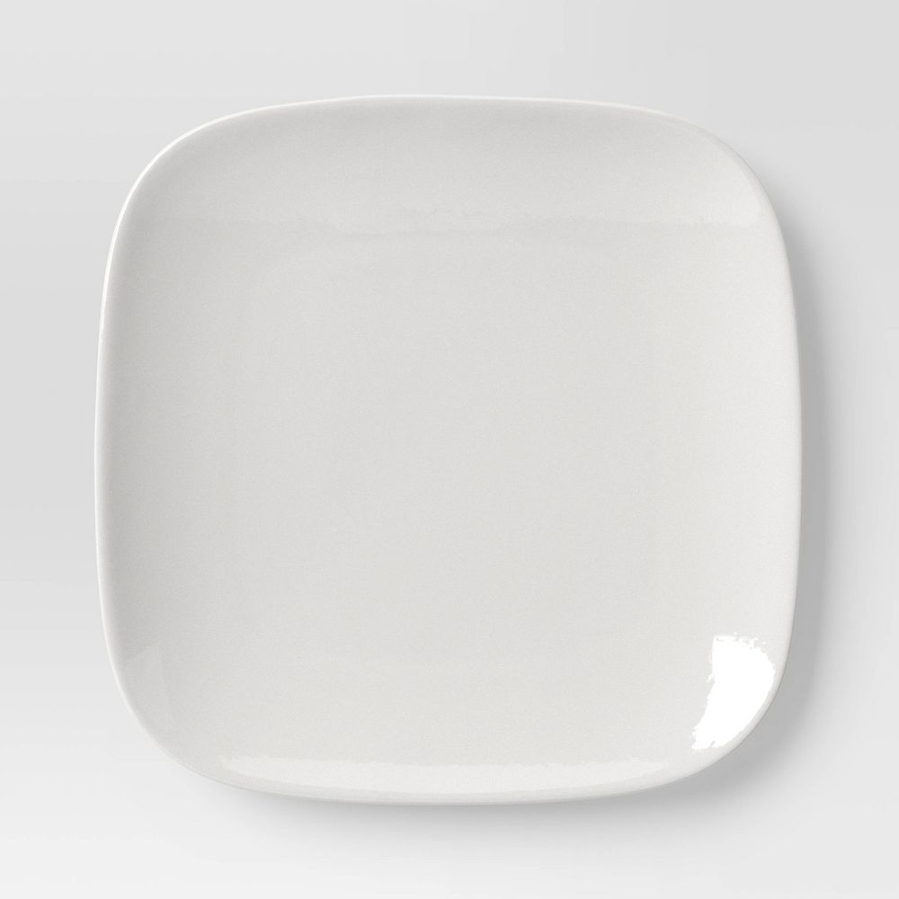 Open Box - 12pc New Poreclain Square Coupe Dinnerware Set - Threshold™