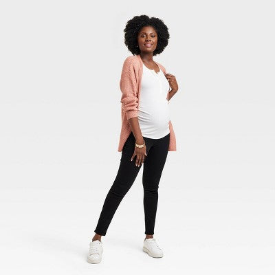 New - Isabel Maternity by Ingrid & High Rise Slim Ankle Skinny Jeans Isabel Maternity by Ingrid & IsabelBullseye Deals
