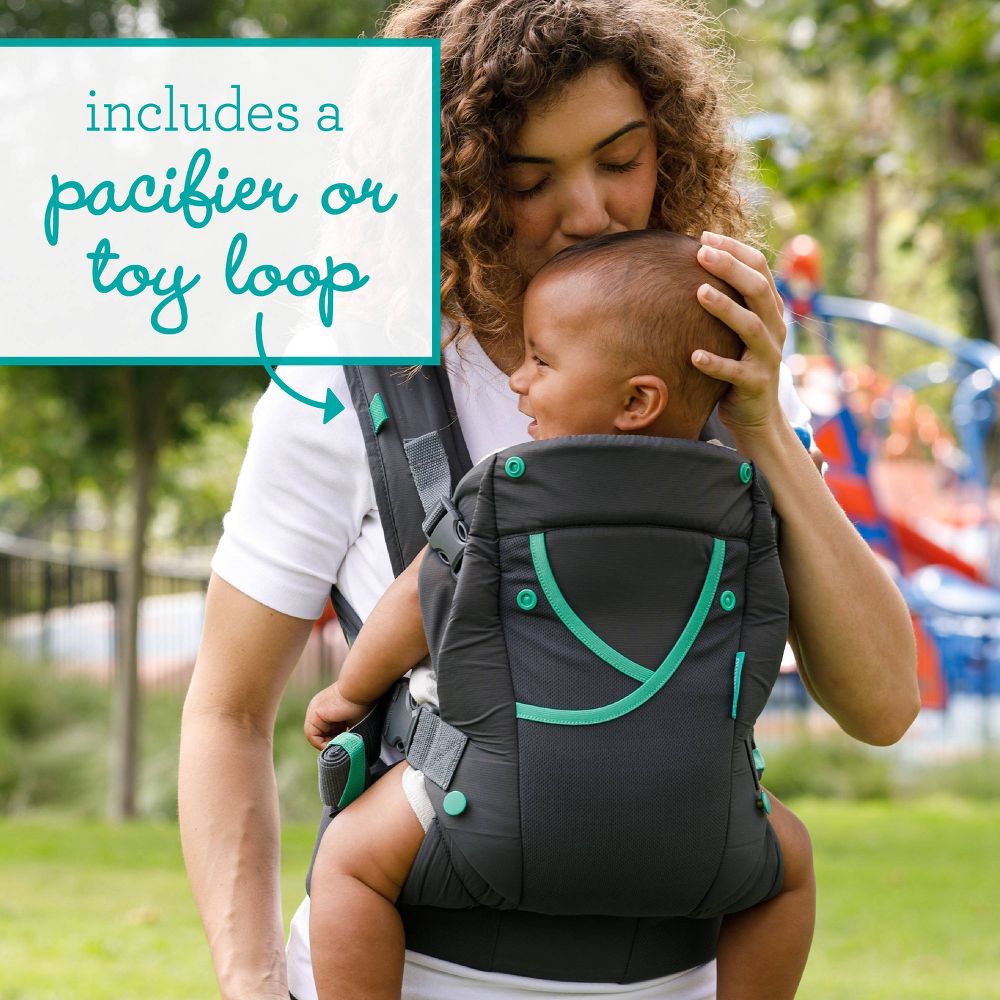 New - Infantino Carry On Active Baby Carrier - Gray