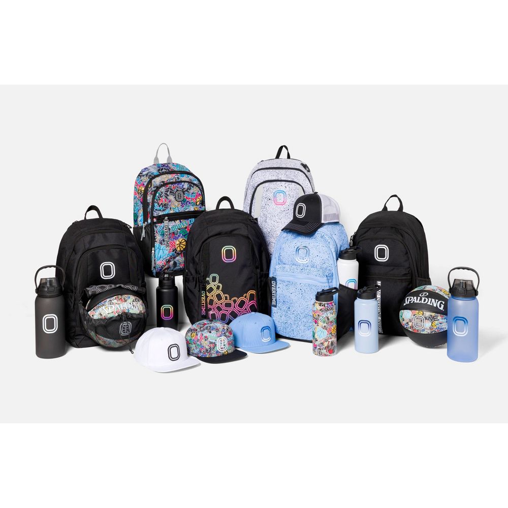 New - Overtime Elite B2S Backpack - Noise Ice Blue