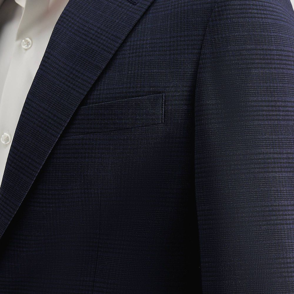 New - Haggar H26 Men's Slim Fit Sport Coat - Blue 40