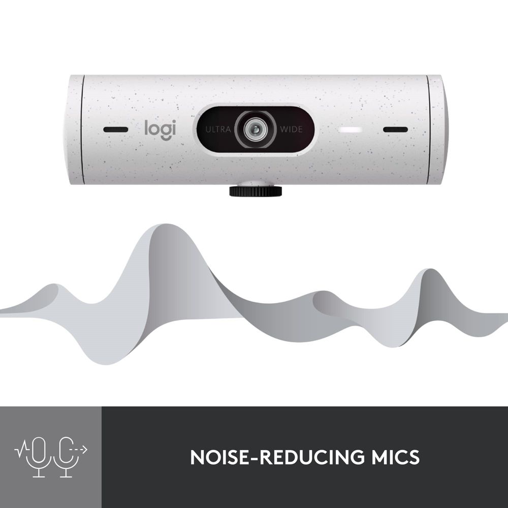Refurbished - WEBCAM-Brio 505-OFF-WHITE-USB- 960-001454