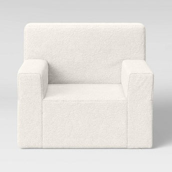 Open Box - Modern Chair Cream Sherpa - Pillowfort - Secondipity