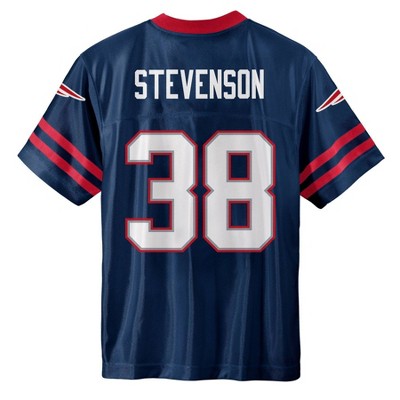 NFL New England Patriots Boys' Short Sleeve Stevenson Jersey Team Licensed NFLBullseye Deals