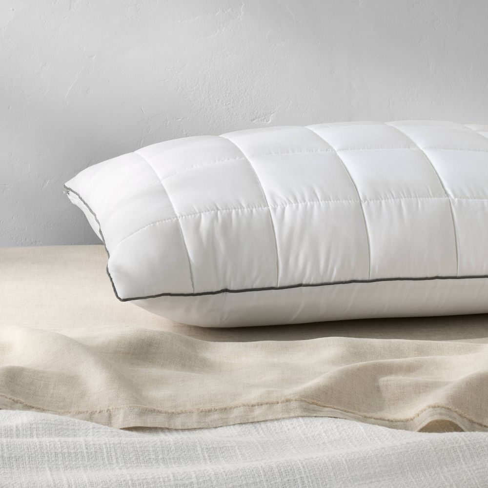 New - King Medium/Firm Premium Cooling Dual Layer Memory Foam Pillow - Casaluna™
