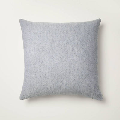New - 26"x26" Gauze Stitch Pin Dot Euro Throw Pillow Cover Blue - Hearth & Hand™ with Magnolia